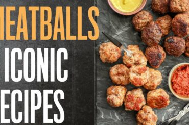 2 iconic French sausages recipes turned into meatballs snacks.