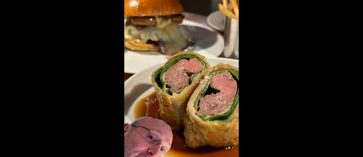 Foie Gras Cheeseburger & Lamb Wellington at Duck Duck Goose in Washington, DC #shorts #foodie #food Foie Gras Cheeseburger & Lamb Wellington at Duck Duck Goose in Washington, DC #shorts #foodie #food