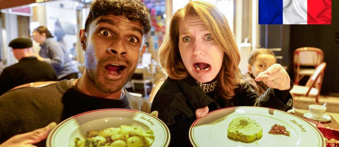 Trying Foie Gras and Frog legs in Paris | Europe vlog Trying Foie Gras and Frog legs in Paris | Europe vlog