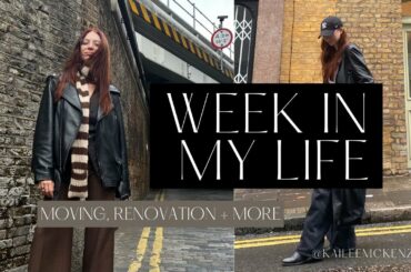 Moving Vlog | New floors, furniture + DIY projects