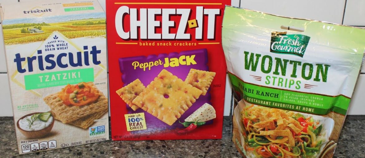 Triscuit Tzatziki, Cheez-It Pepper Jack & Fresh Gourmet Wasabi Ranch Wonton Strips Review Triscuit Tzatziki, Cheez-It Pepper Jack & Fresh Gourmet Wasabi Ranch Wonton Strips Review