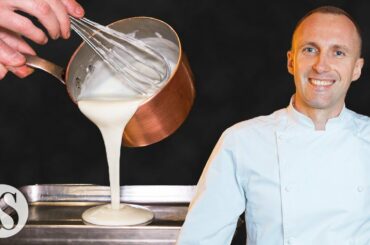 La besciamella in un ristorante 2 stelle Michelin francese con Giuliano Sperandio -  Le Taillevent**