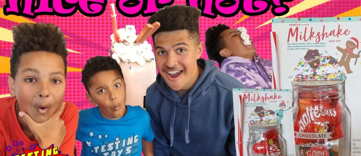 Nice Or Not? Kmart Gourmet Milkshake Kit With TestingToys.com Nice Or Not? Kmart Gourmet Milkshake Kit With TestingToys.com