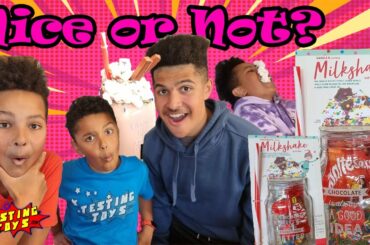 Nice Or Not? Kmart Gourmet Milkshake Kit With TestingToys.com
