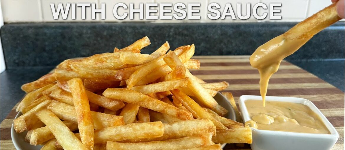 Crispy French Fries with Cheese Sauce - You Suck at Cooking (episode 150)