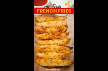 French fries made in the air fryer #shorts recipe