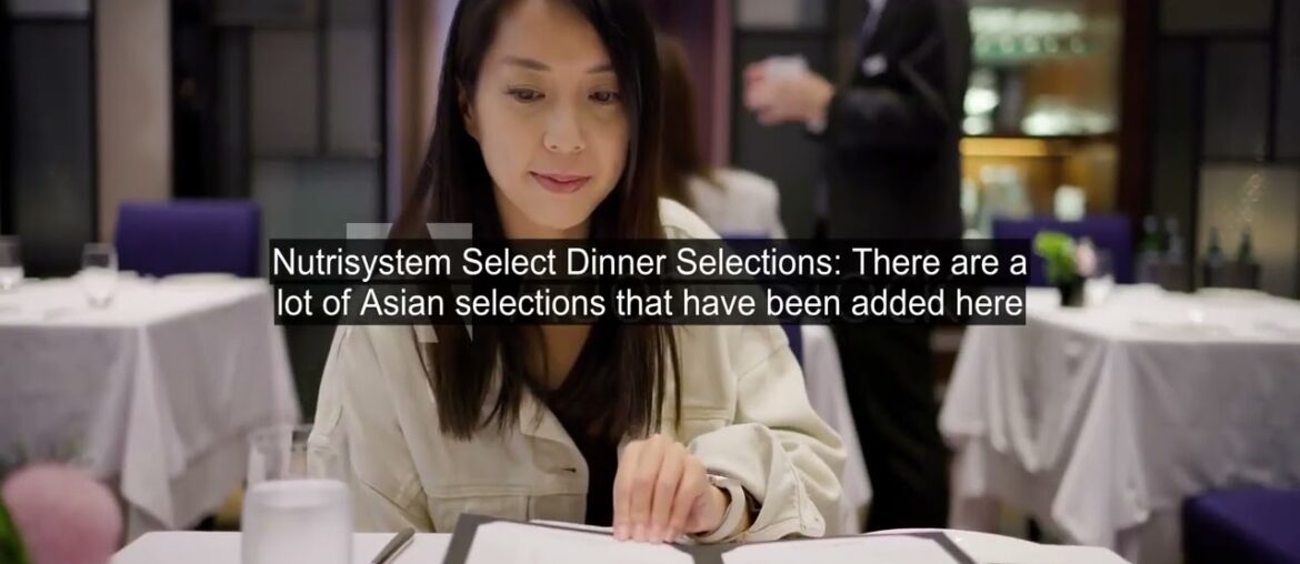 What Are the Gourmet Or Fresh Frozen Meals Called on Nutrisystem? Introducing the Select Plan