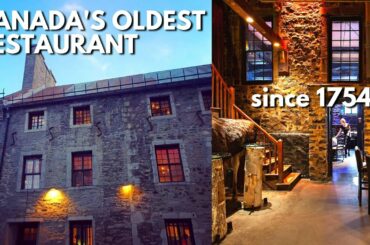 Montreal's Oldest Restaurant Dates Back to 1754