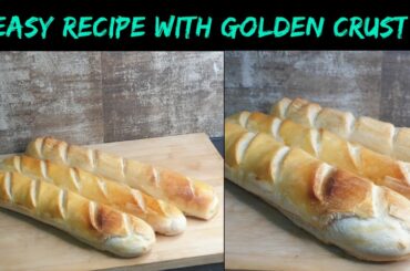 HOW TO MAKE PERFECT FRENCH BREAD/ FRENCH BREAD RECIPE/ BREAD RECIPE