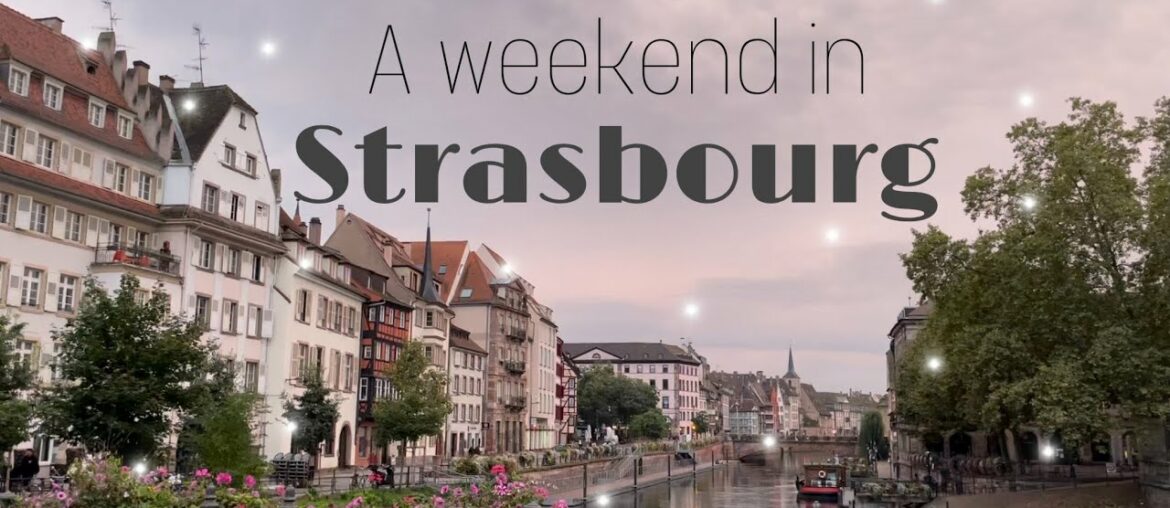 VLOG Weekend in Strasbourg / Countryside Escape, Wine Tasting, Mirabelle Jam