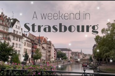 VLOG Weekend in Strasbourg / Countryside Escape, Wine Tasting, Mirabelle Jam