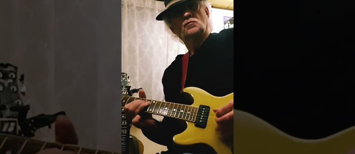 French wine blues #blues #frenchartist #cigarboxguitar #gibson