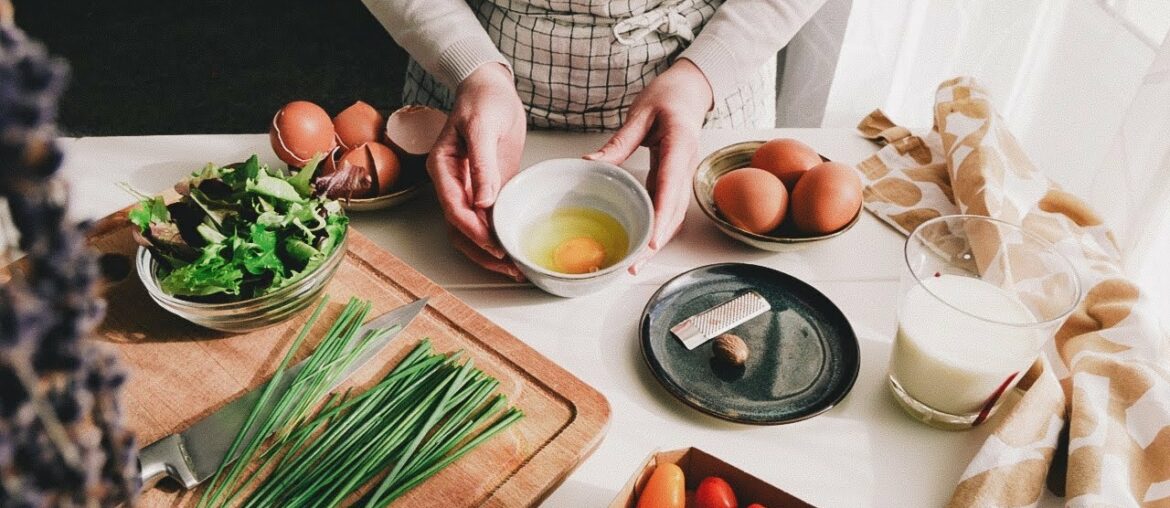 French Lifestyle | Slow Living Kitchen | Four Simple Egg Dishes | Simple Living Silent Vlog