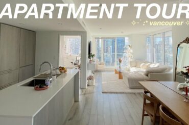 MY APARTMENT TOUR *fully furnished & pinterest inspired* 2022 | living in Downtown Vancouver at 21