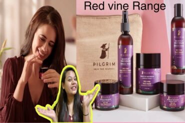 I Tried Kalki Koechlin's exotic French Beauty Routine with PILGRIM RED WINE RANGE