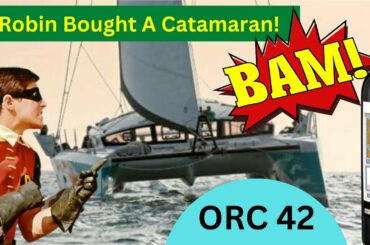 ORC42 Catamaran Review: Yachts, Wine, Art & Ideas. A very civilized 30 minutes.