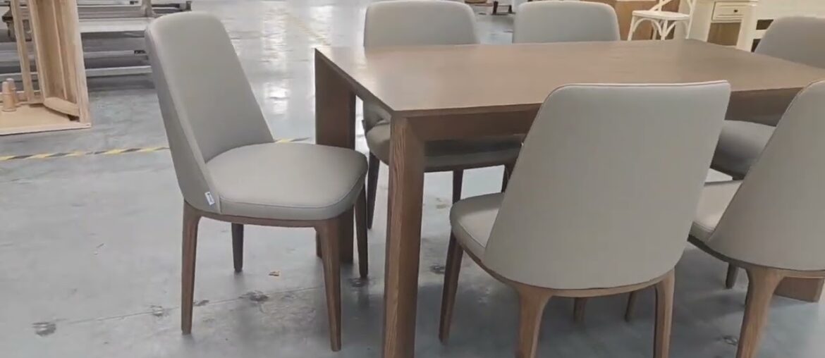 French Style Dining Table and Dining Chair @ Workshop