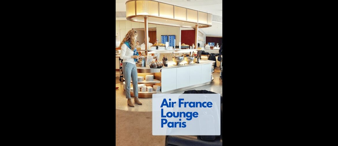 Air France lounge Paris CDG new bistro dining concept. #shorts #airfrance