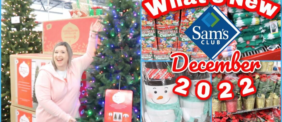 SAM'S CLUB SHOP WITH ME 2022, YOU WON'T BELIEVE WHAT'S NEW AT SAM'S CLUB! DECEMBER 2022