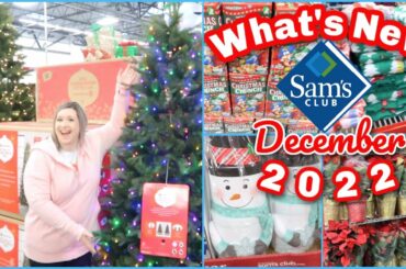 SAM'S CLUB SHOP WITH ME 2022, YOU WON'T BELIEVE WHAT'S NEW AT SAM'S CLUB! DECEMBER 2022