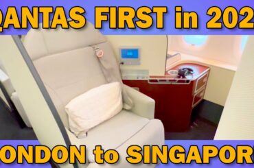 Qantas First Class experience in 2022