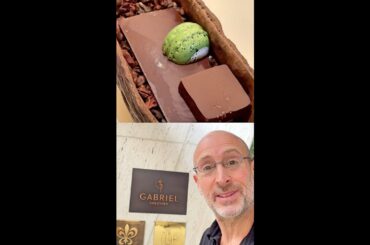 Twist my arm bring me chocolate - Gabriel Kreuther Restaurant in NYC #shorts #food #cooking #amsr