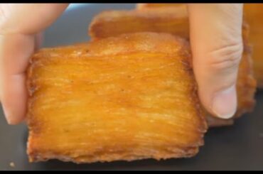 15 Second Recipe: (Thousand Layer Crispy French Fries)