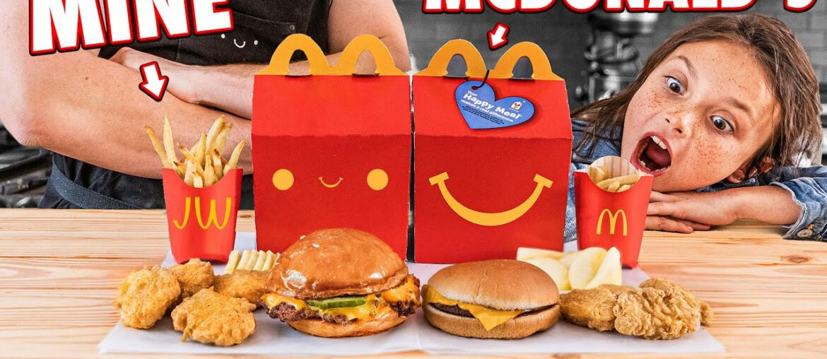 Making McDonald’s Happy Meal At Home | But Better