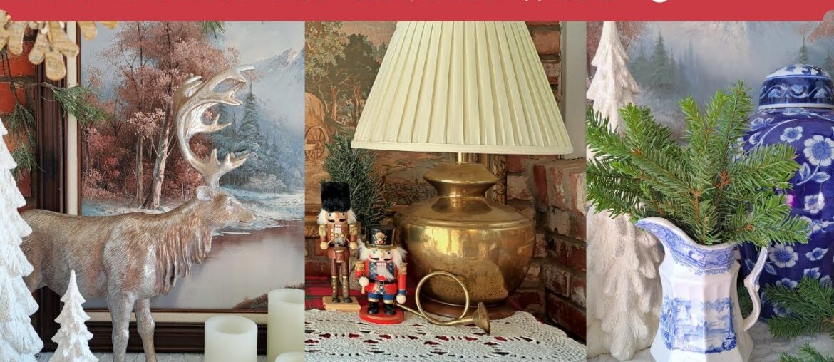 Cottage Christmas Entryway ~ Decorate with Me ~ 3 Different Looks & Decorating Ideas! Cottage Christmas Entryway ~ Decorate with Me ~ 3 Different Looks & Decorating Ideas!