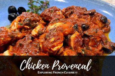 Chicken Provencal | French Cuisine |Exploring International Recipes |MMK Vlogs