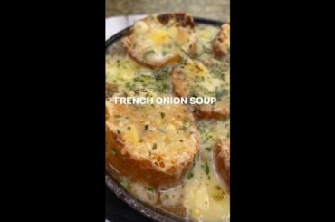 French Onion Soup #shorts #food #frenchonionsoup
