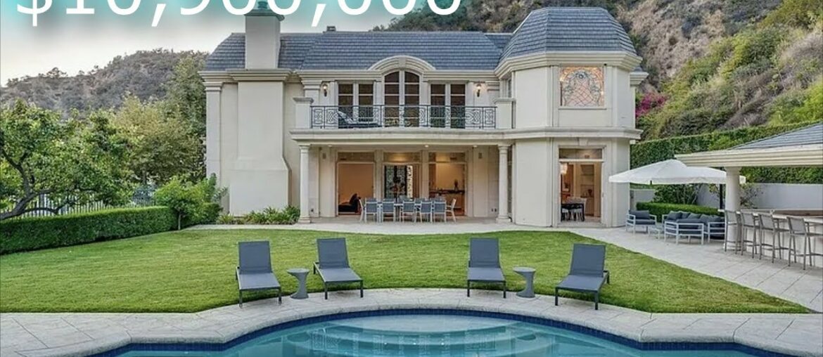 A Look Inside a $10,900,000 MEDITERRANEAN ESTATE in Los Angeles California!