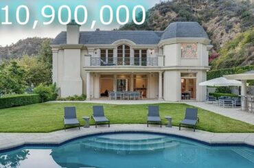 A Look Inside a $10,900,000 MEDITERRANEAN ESTATE in Los Angeles California!
