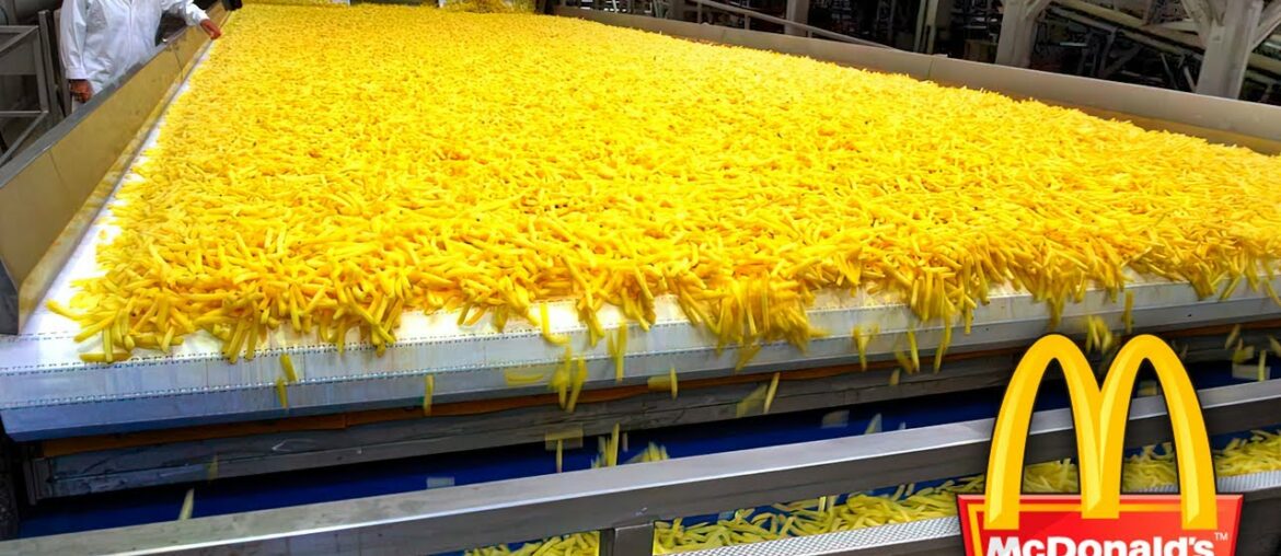 Here's How McDonald's French Fries Are Made. Food Production Processes