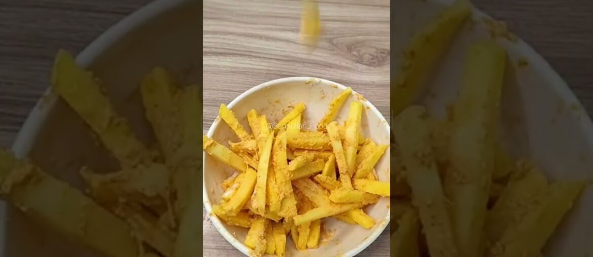 Masala French Fries Recipe | Crispy French Fries  #frenchfries #youtubeshorts #shorts #fries