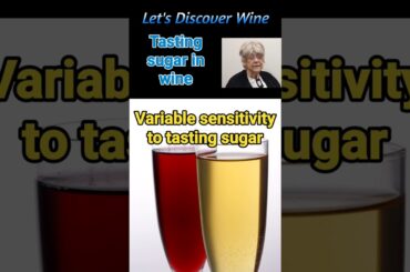 Tasting Sugar in Wine @Let's Discover Wine 108g #wine#winetasting #tastingwine #sugarinwine #shorts