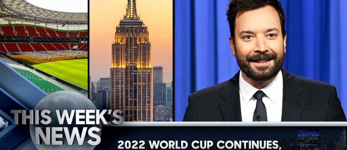 2022 World Cup Continues, NYC Is World's Most Expensive City: This Week's News | The Tonight Show 2022 World Cup Continues, NYC Is World's Most Expensive City: This Week's News | The Tonight Show