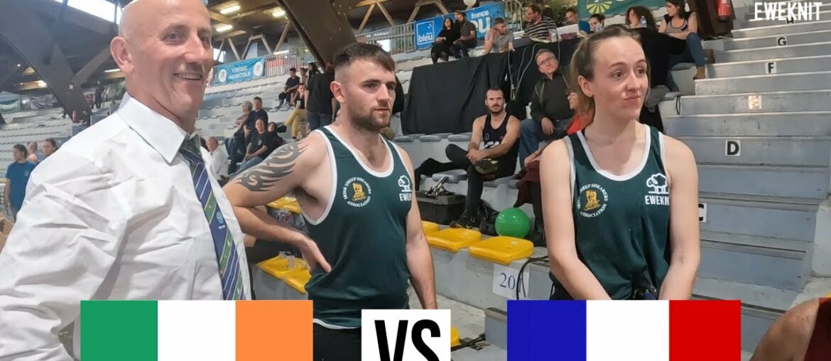 I SHORE SHEEP FOR IRELAND…AGAINST FRANCE…WITH MY SISTER! I SHORE SHEEP FOR IRELAND...AGAINST FRANCE...WITH MY SISTER!