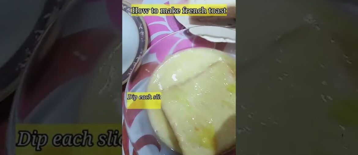 How to make easy french toast, Tasty and Healthy French toast recipe, #sindhigirl #style #shorts