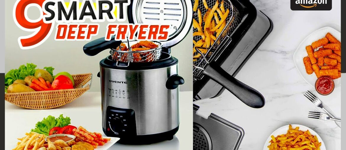 9 Smart Deep Fryers || Top Rated Brands