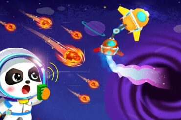 Little Panda's Space Journey - Experience The Life Of Astronauts In Space - Babybus Game Video
