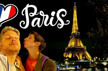 Travel Day to PARIS France! Visiting the Eiffel Tower & Checking Into Disneyland Paris!