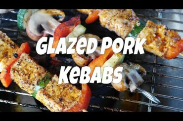 PORK: Glazed Pork Tenderloin Kebabs with  DearMamaSal