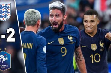 ANGLETERRE VS FRANCE ( 1- 2)  COUPE DU MONDE 2022 / ENGLAND VS FRANCE 2022