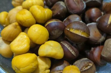 Peel Perfect Chestnuts for Marron Glace