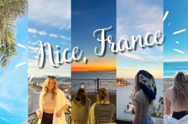 NICE FRANCE TRAVEL VLOG | Vlogmas Day 5