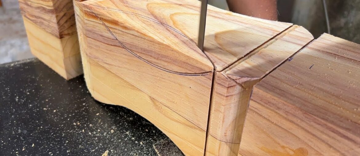 Creative Steady Oval Dining Table Making Process With Two Big Pillar.