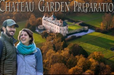 Planting Our First Chateau Garden Trees  |  French Chateau Garden DIY