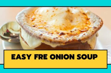 Easy French onion soup