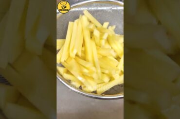 Easy French fries Recipes at home | How to make simple French fries #shorts